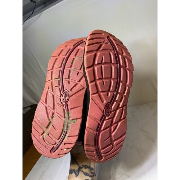 Chaco Women's Sport Sandals Ankle Straps Vibram Adjustable Strappy Pink Size 9 - Picture 9 of 9